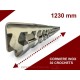 Corniere inox de 30 crochets - Longueur 1230 mm ACCESSOIRES