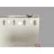 Rideau à lanières pvc blanc opaque en kit KIT RIDEAU PVC
