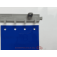 Rideau à lames pvc bleu opaque en kit sur-mesure KIT RIDEAU PVC