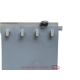 Rideau à lamelles pvc gris opaque en kit KIT RIDEAU PVC