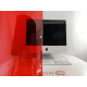 RIDEAUX LANIERES PVC SPECIAUX ET TECHNIQUES Rideau à lanières plastique rouge transparent