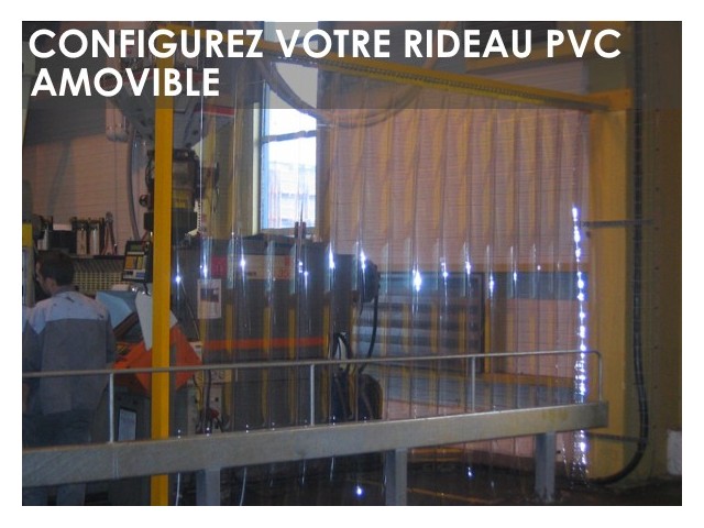 rideau à laniere pvc fixe sur mesure rideau à laniere pvc fixe sur mesure