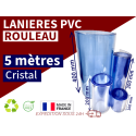 LANIERE PVC SOUPLE TRANSPARENTE STANDARD 5 Mètres