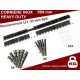 Kit Fixation complet Acier Inox - Lanière PVC 200 mm - CHARGE LOURDE ACCESSOIRES