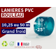 Rouleaux laniere PVC SPECIAL LANIERES PVC GRAND FROID 10m, 25m, 50m