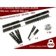 Kit Fixation complet Acier Inox - Lanière PVC 300 mm - CHARGE LOURDE ACCESSOIRES