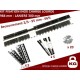 Kit Fixation complet Acier Inox - Lanière PVC 300 mm - CHARGE LOURDE ACCESSOIRES