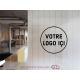 Rideau à lanières plastique avec impression de LOGO KIT RIDEAU PVC