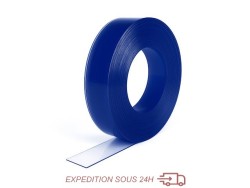 Magasin d'Usine Laniflex® Bobine de lanière PVC souple 100 mm x 2 mm – 50 mètres – Rideau industriel transparent