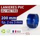 LANIERE PVC SOUPLE: LARG.200 MM x EP.2/3 MM - DECOUPE SUR-MESURE Accueil