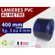 LAME PVC SOUPLE : LARG.400 MM x EP.3 OU 4 MM - VENDU AU METRE Accueil