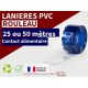 Rouleaux laniere PVC SPECIAL Lanière PVC contact alimentaire – Transparent souple certifié CE 10/2011