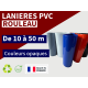 Rouleaux laniere PVC SPECIAL LANIERE PVC OPAQUE 10m, 25m, 50m