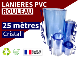 Rouleaux laniere pvc standard LANIERE PVC STANDARD 25 Mètres