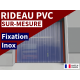 RIDEAUX LANIERES PVC AMOVIBLES RIDEAU DECROCHABLE A LANIERES PVC SOUPLES