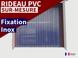 RIDEAUX LANIERES PVC AMOVIBLES RIDEAU DECROCHABLE A LANIERES PVC SOUPLES
