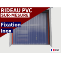 RIDEAU DECROCHABLE A LANIERES PVC SOUPLES