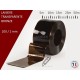 Rouleaux laniere PVC SPECIAL LANIERE PVC DE COULEUR TRANSPARENTE 5m,10m, 15m,25m, 50m