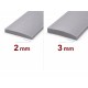 Rouleaux laniere PVC SPECIAL Rouleau lanière PVC opaque gris