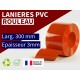 Rouleaux laniere PVC SPECIAL Rouleau lanière PVC Orange Opaque