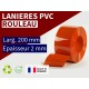 Rouleaux laniere PVC SPECIAL Rouleau lanière PVC Orange Opaque