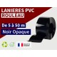 Rouleaux laniere PVC SPECIAL Rouleau lanière PVC Noir Opaque