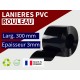 Rouleaux laniere PVC SPECIAL Rouleau lanière PVC Noir Opaque