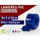 Rouleaux laniere PVC SPECIAL Rouleau lanière PVC Bleu Opaque