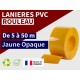 Rouleaux laniere PVC SPECIAL Rouleau lanière PVC Jaune Opaque