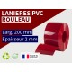 Rouleaux laniere PVC SPECIAL Rouleau lanière PVC Rouge opaque