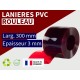 Rouleaux laniere PVC SPECIAL Rouleau lanière PVC Rouge transparent