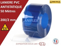 Rouleaux laniere PVC SPECIAL LANIERE PVC SPECIAL ANTISTATIQUE 50 mètres