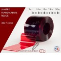 LANIERE PVC DE COULEUR TRANSPARENTE 5m,10m, 15m,25m, 50m