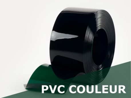 ROULEAUX PVC SOUPLE LANIERES DE COULEUR TRANSPARENTE