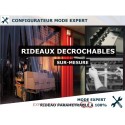 RIDEAU DECROCHABLE A LAMELLES PVC - MODE EXPERT