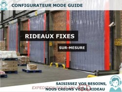 RIDEAUX LANIERES PVC FIXES RIDEAU FIXE A LANIERES PVC SOUPLES