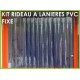 KIT RIDEAU A LANIERE PVC SOUPLES - EXPERT KIT RIDEAU PVC