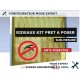 KIT RIDEAU A LANIERES PVC SOUPLES ANTI-INSECTES KIT RIDEAU PVC