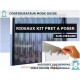 KIT RIDEAU PVC KIT RIDEAU A LANIERE PVC SOUPLES