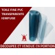 Toile de film PVC souple transparent ignifuge Rouleaux de laniere pvc