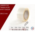 LANIERE PVC TRANSLUCIDE (EFFET CALQUE)