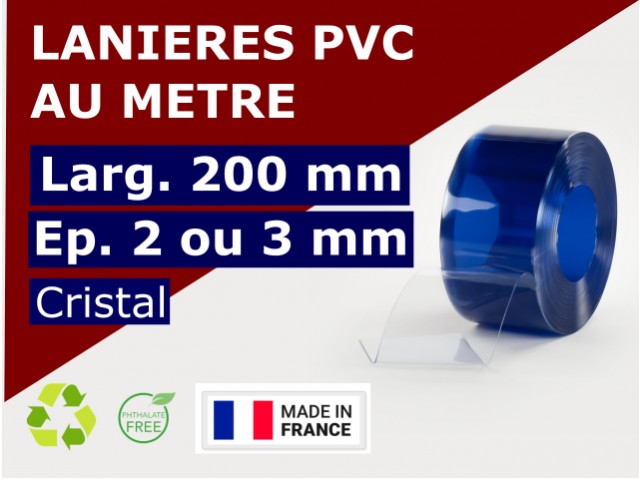 PVC en rouleau - 2mm - Longueur 20 m - Largeur 100 cm