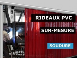 RIDEAUX LANIERES PVC SPECIAUX ET TECHNIQUES RIDEAU A LANIERES PVC SOUDURE