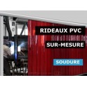 RIDEAU A LANIERES PVC SOUDURE