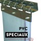 REMPLACEZ VOS LANIERES DE RIDEAU EN PVC SPECIAUX (grand froid, Ignifuge, soudure, alimentaire, etc) Découpe de lanieres PVC