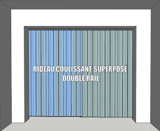 Rideau De Porte à Lames PVC Transparent 1.5mm - Pour Congélateur, Chambre Froide, Garage, Isolation Thermo & Bruit