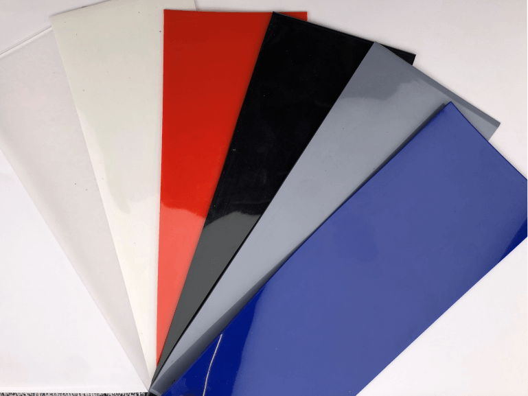 rideau pvc couleur