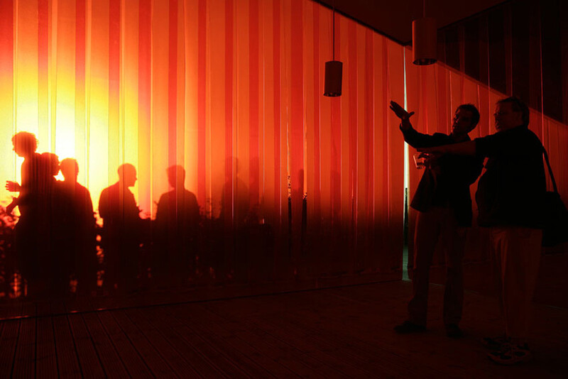 Illustration de l'utilisation de PVC coloré dans un environnement non-industriel