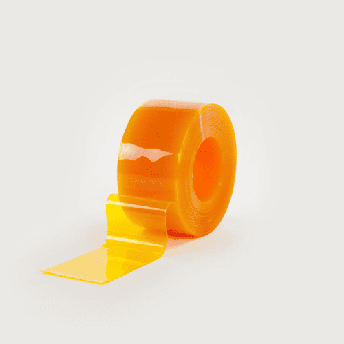 Rouleau à lanières PVC anti-insectes jaune citronnelle