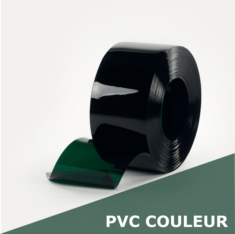 rouleaux pvc colorés